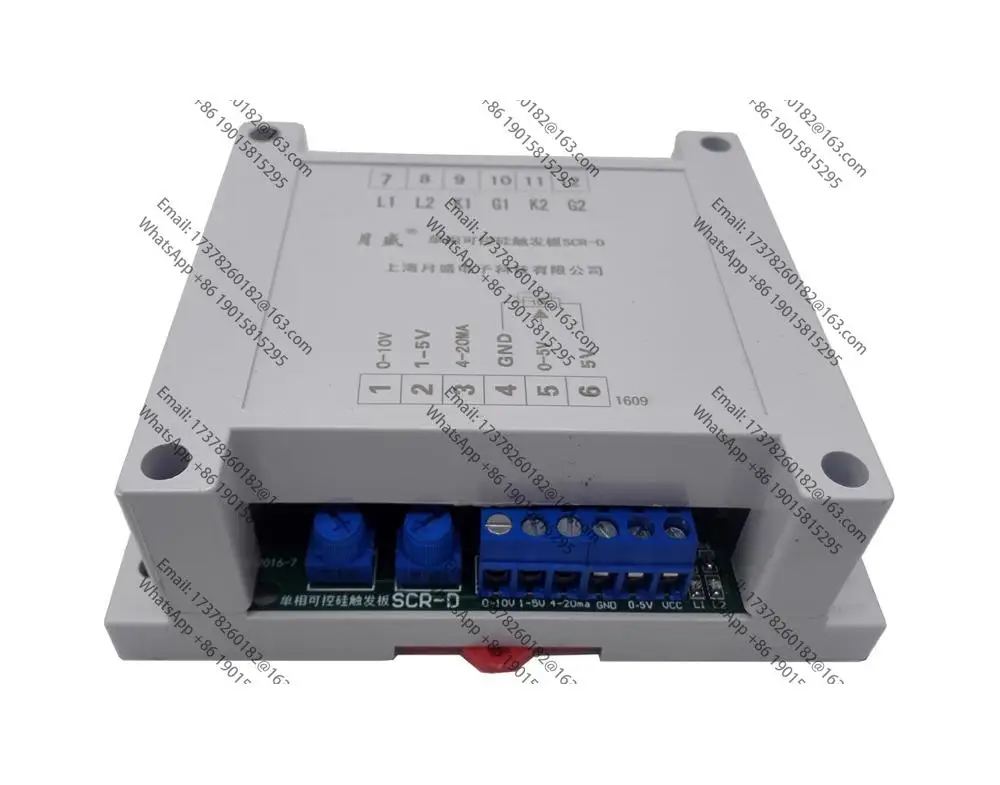 

Single-phase thyristor trigger plate (compatible bi-directional) 4-20MA, 0-5V, 10K potentiometer