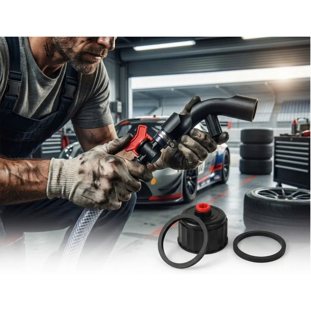 Racing Fuel Filler Hose Kit Gas Tank Hose Jug Cap Hose Bender Plastic Car Accessories Car Parts Automotive Parts Vehicle Acc