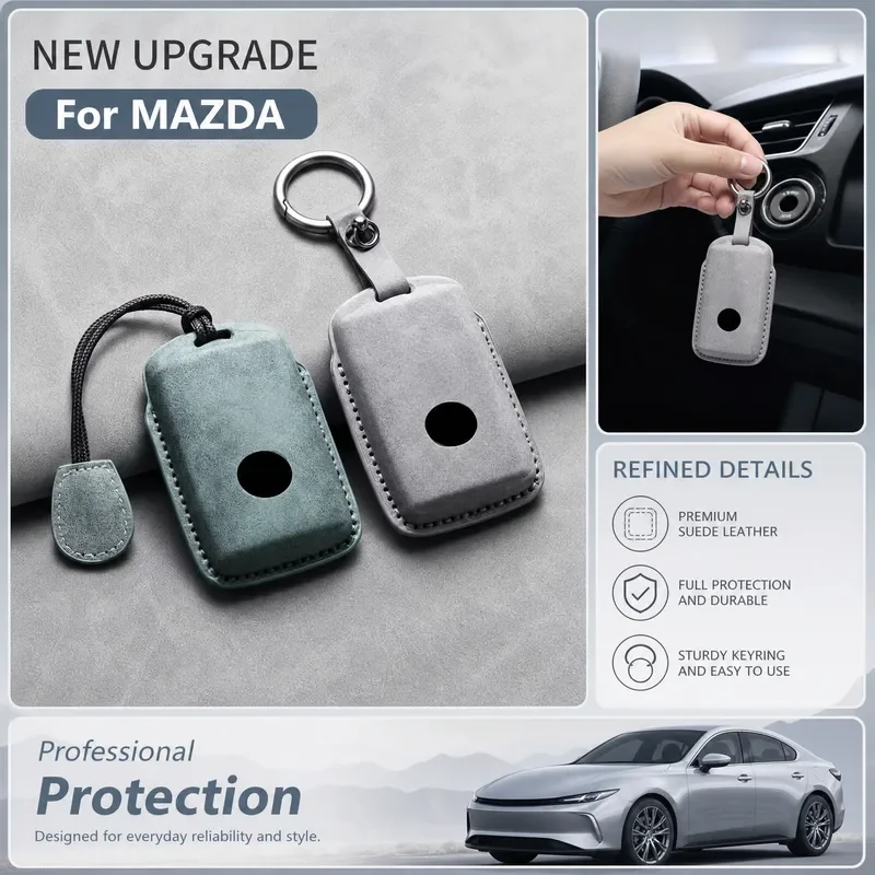 For Mazda 3 6 Axela CX5 CX-30 CX-50 CX70 CX-9 CX90 MX-5 CX60 Smart Remote Key Case Cover Shell Protector Accessories
