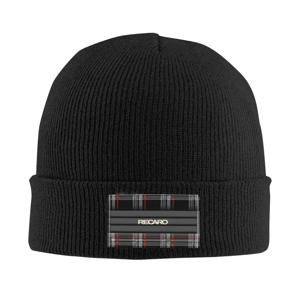 Recaros Logo Skullies Beanies Caps For Men Women Unisex Streetwear Winter Warm Knitted Hat Adult Bonnet Hats