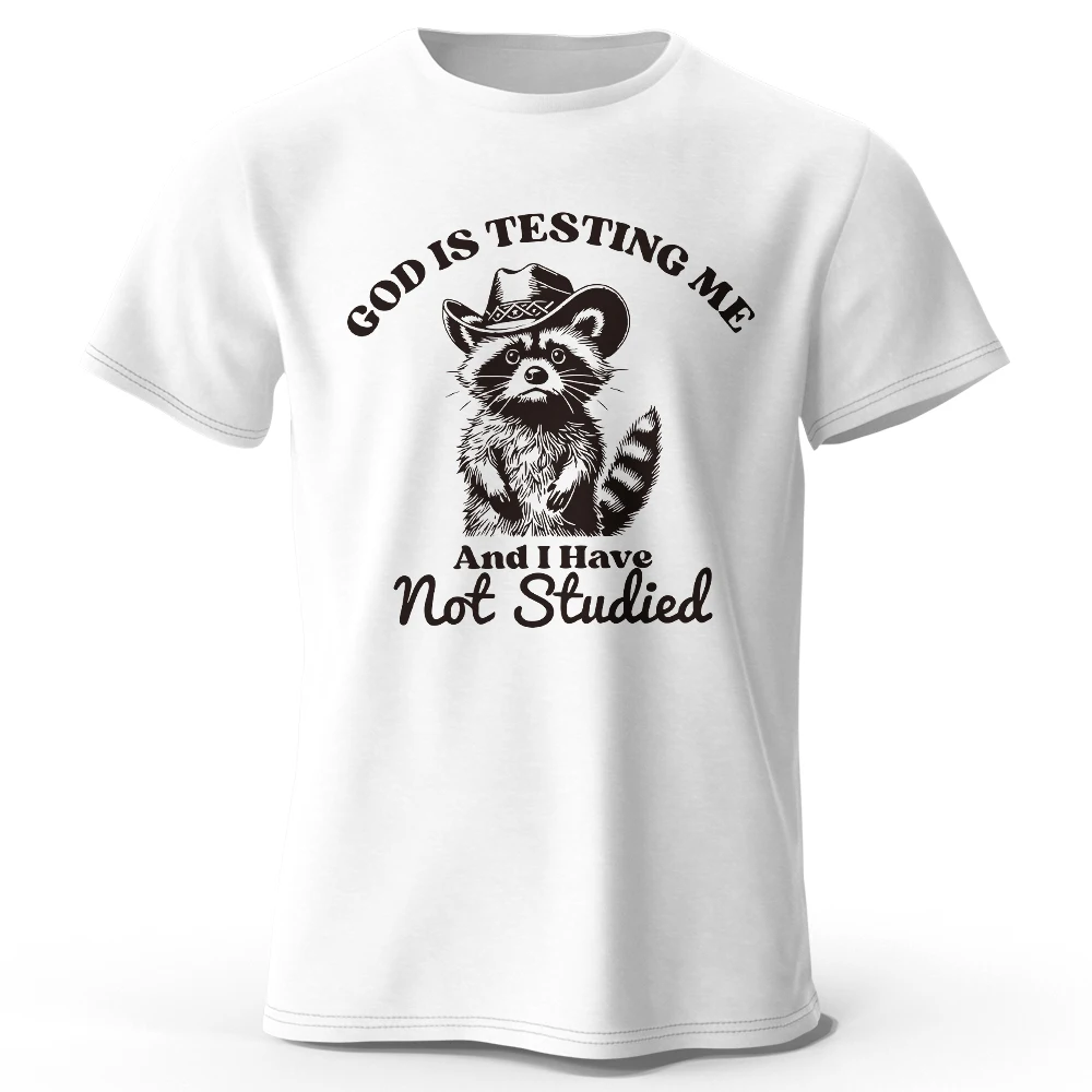 Lustiges T-Shirt mit Eichhörnchen-Aufdruck, 100 % Baumwolle, verspielte Waldtier-Grafik-T-Shirt für Männer und Frauen, lässiger Stil