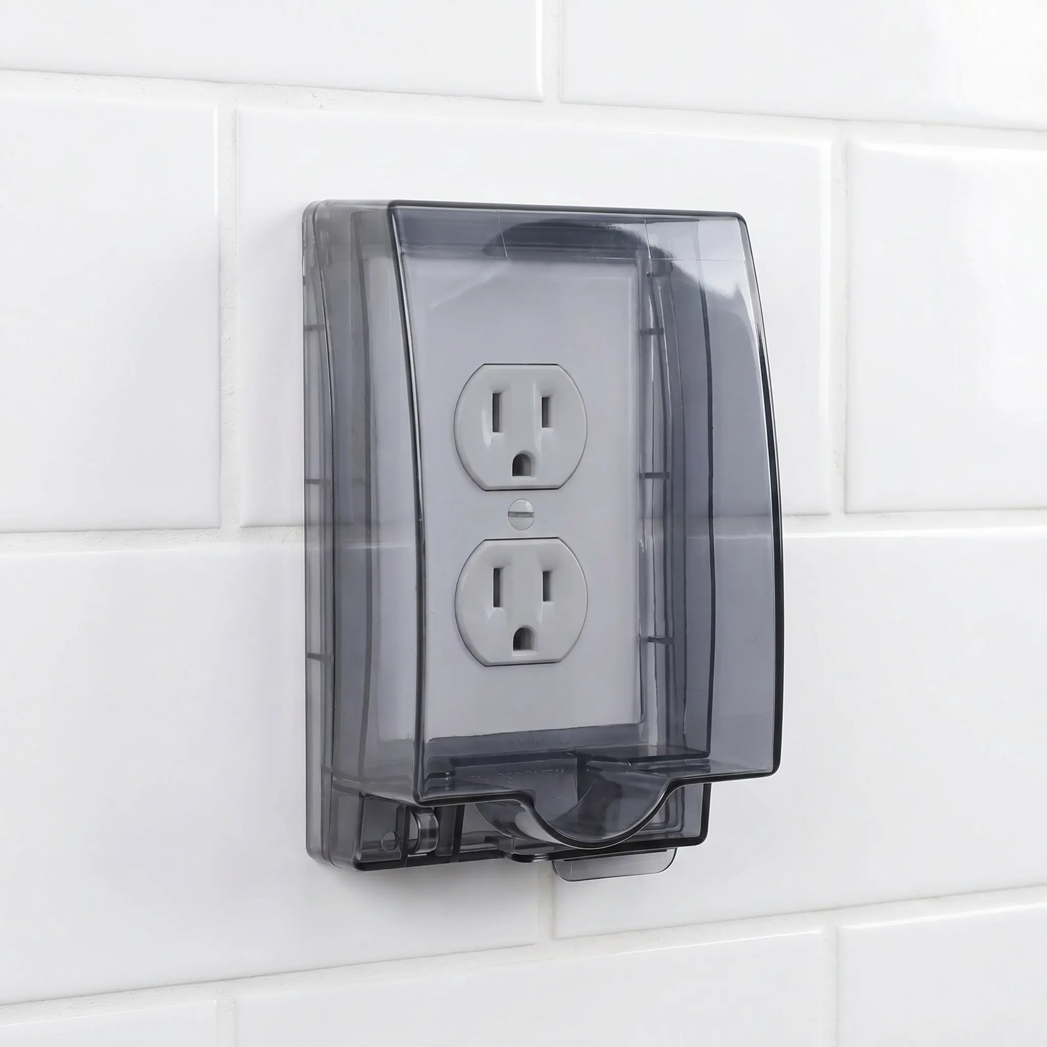 Raised Enlarged Waterproof Electrical Box Light Switch Cover Protector for Bathroom Kitchen Outdoor Safety Guard Splash Proof
