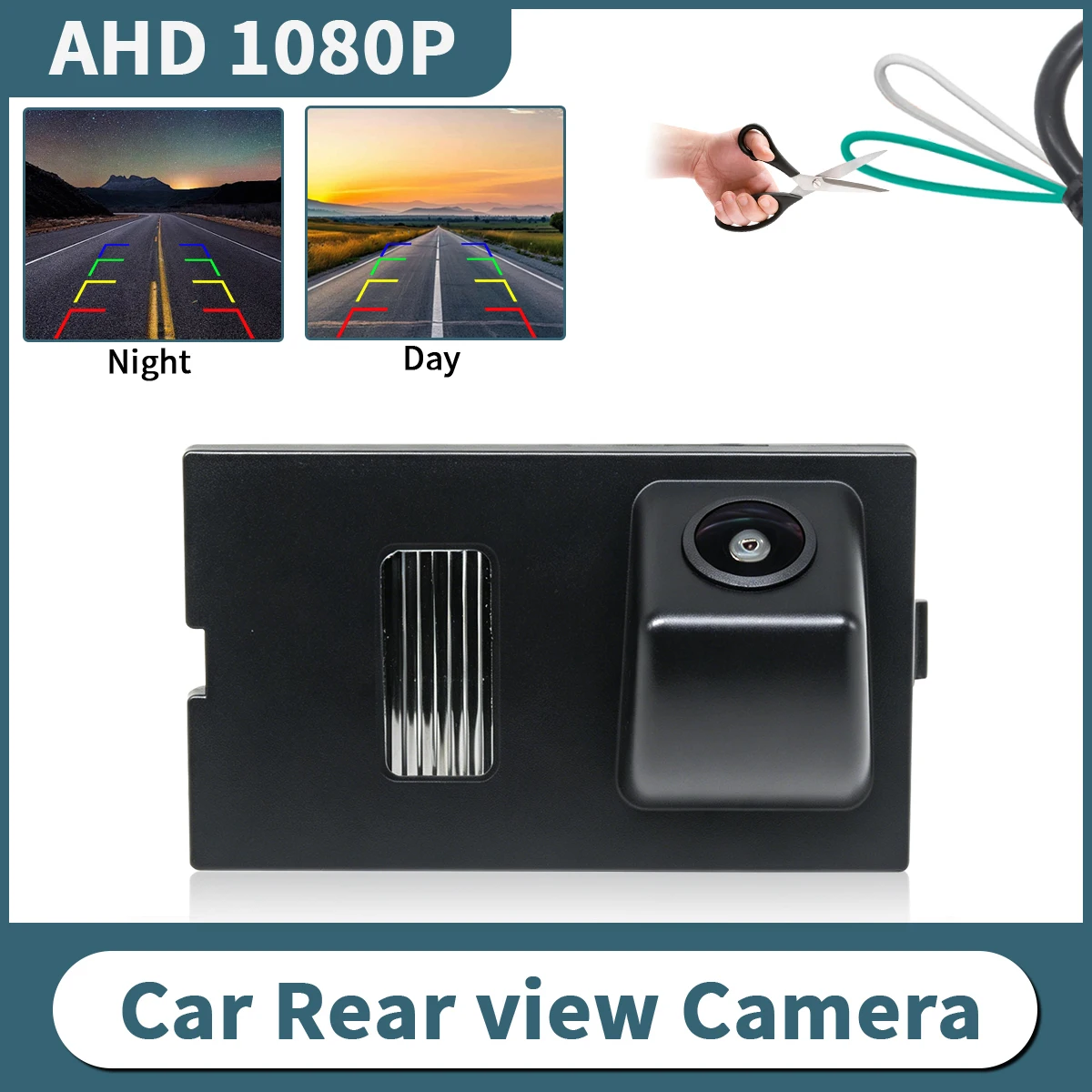 AHD 1080P Car Rearview Backup Camera Wide Angle Waterproof For Land Rover Discovery 3 LR3 L319 Discovery 4 LR4 L319 2004~2016