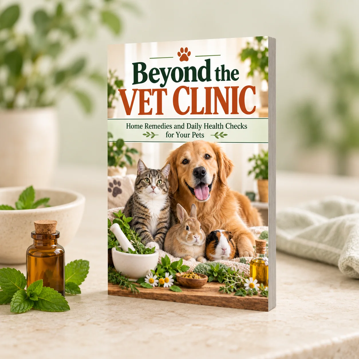 Beyond Veterinary Clinic Handbook, At-Home Care and Routine Health Examination for Pets, Pet Health Care Practical Reading