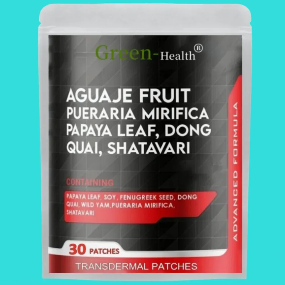 Patches Transdermicos Aguaje Com Pueraria Mirifica - Fornecimento de Um Mês