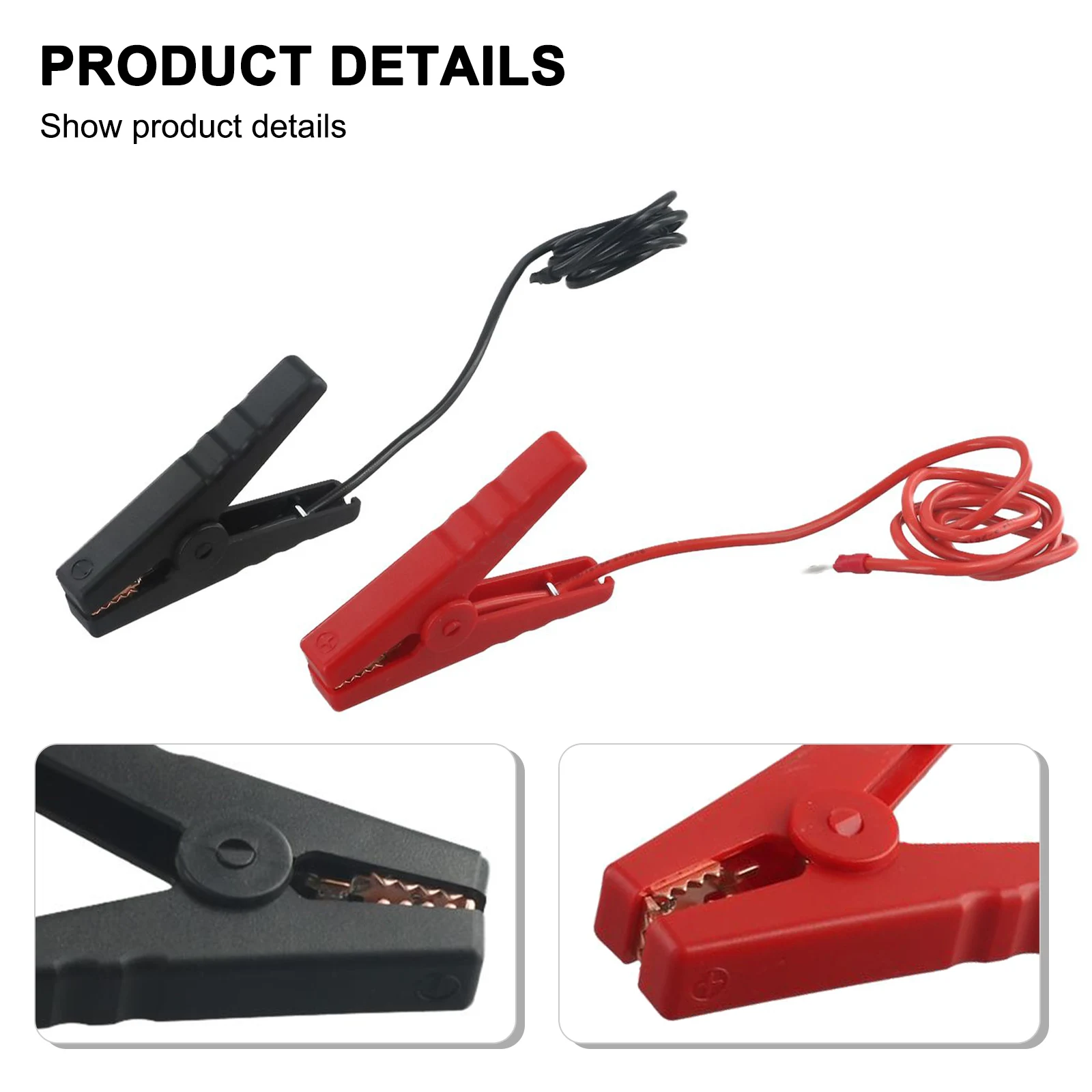 

For Alligator Clip Equipped Electric Fence Cable for Connecting Energizers to Perimeter Fencing in Agricultural Use