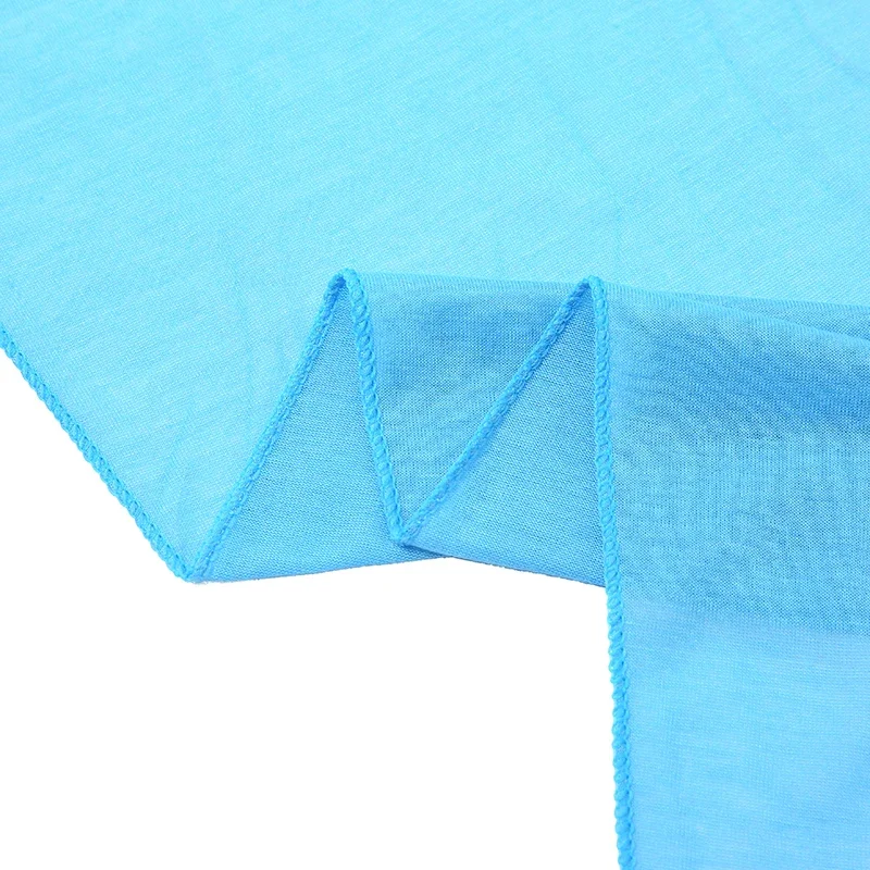 Einfarbig Premium Jersey Hijab Schal Frauen Plain Modal Baumwolle Schal Elastizität Muslimischen Hijab Turban Islam Stirnband Wraps – Detail 12