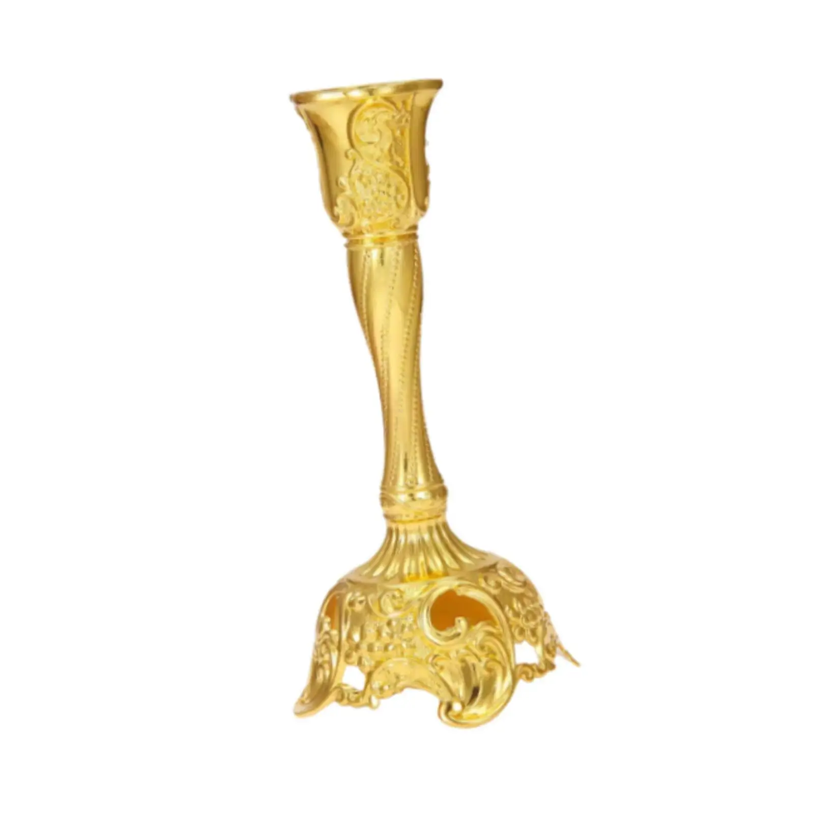 Pillar Candle Holder Candlestick Decor Stylish Novelty Nonslip Ornament for Reception Party Wedding Restaurant Living Room