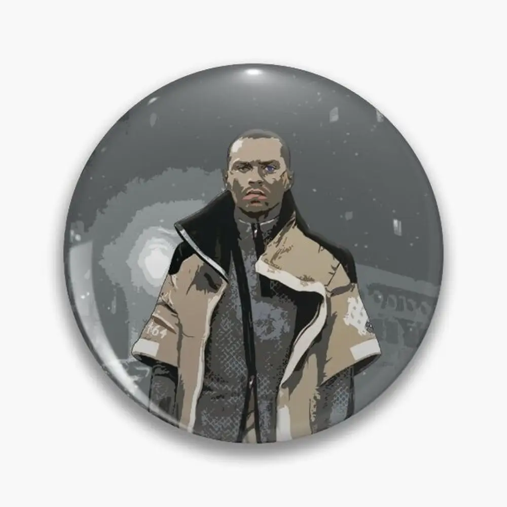 Markus from Detroit: Become Human Pin Buttons Brooches  Jewelry Accessory Customize Brooch Fashion Lapel Badges