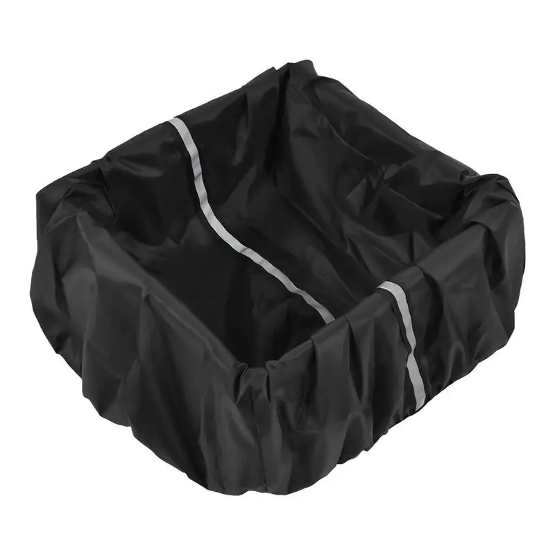 

Cycle Basket Rain Cover Waterproof Cover For Cycle Basket Urban Riding Accessory With Reflective Strip For Motorcycle Electric
