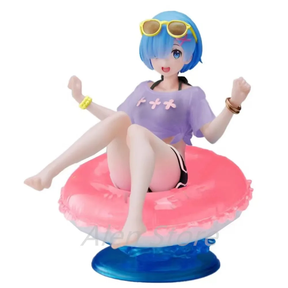 Re: Zero Starting Life in Another World 10cm Rem Pool Party Action Figure Ornaments Collection Dolls