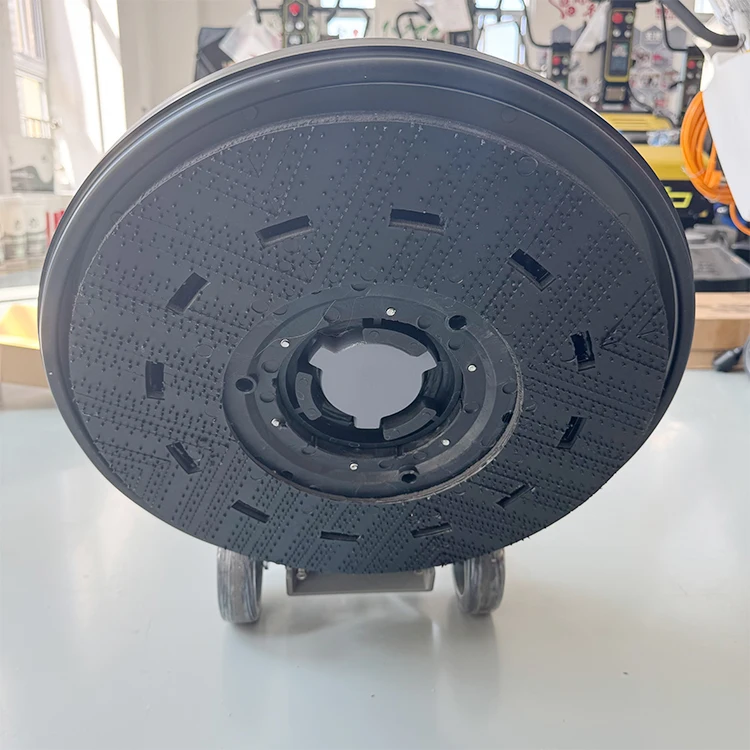 Máquina multifuncional de limpeza de polimento de piso de mármore com escova de disco único de 13 polegadas