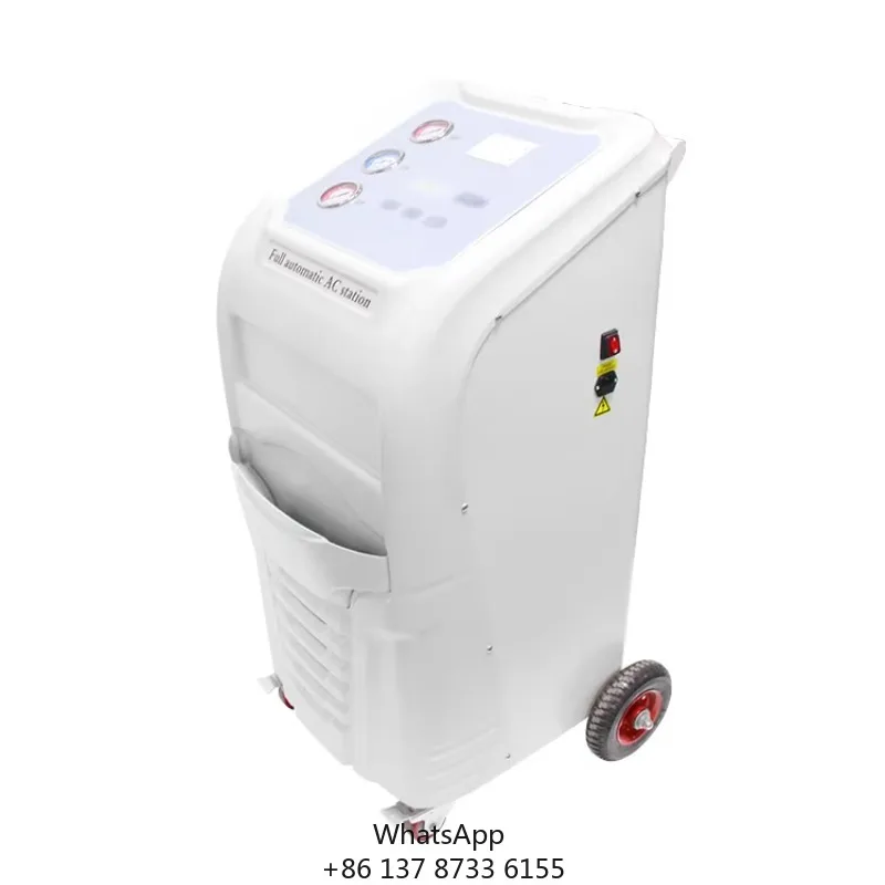 2025 Full Automotive Ac Recovery Machine System AC/R Equipment Refrigerant Recovery Machine