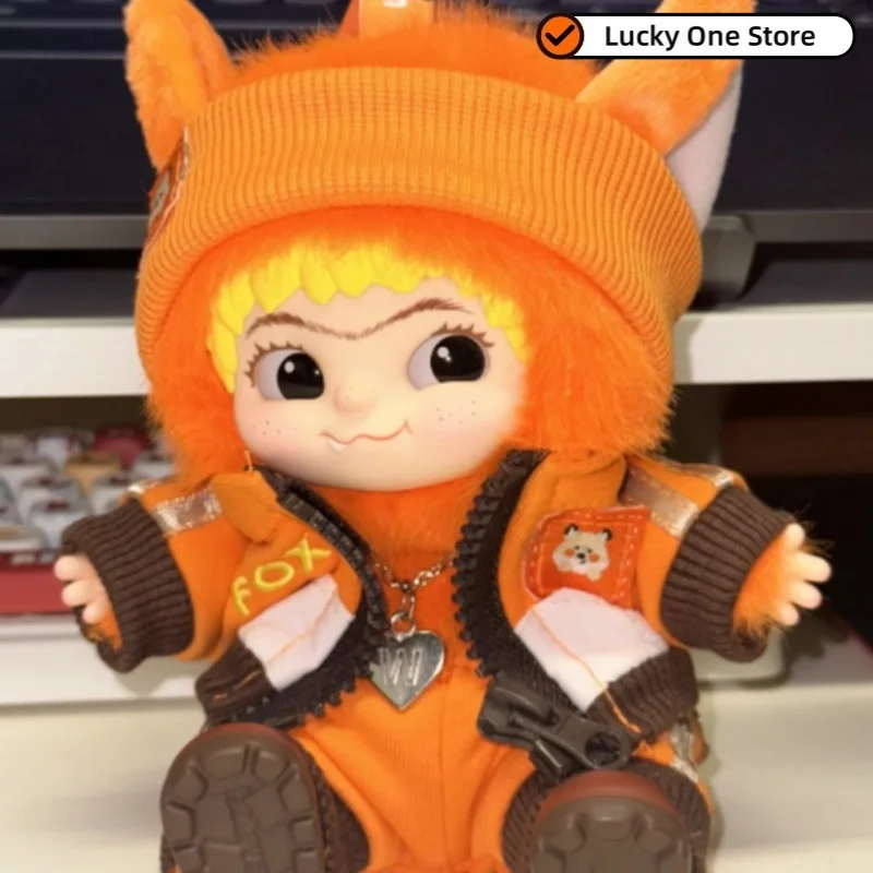 Wakuku 20cm Party Cotton Doll Blind Box Plush Toy Dolls With Hat Clothing Collectible Figures Toys And Hobbies Dolls Accessories