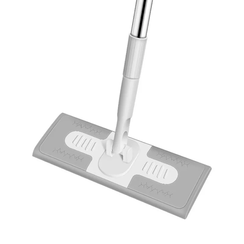 Dust Removal Paper Floor Mop Household Multifunctional Flat Mop No Hand Washing Rotating Dry Wet Dual Use Disposable Lazy Mop