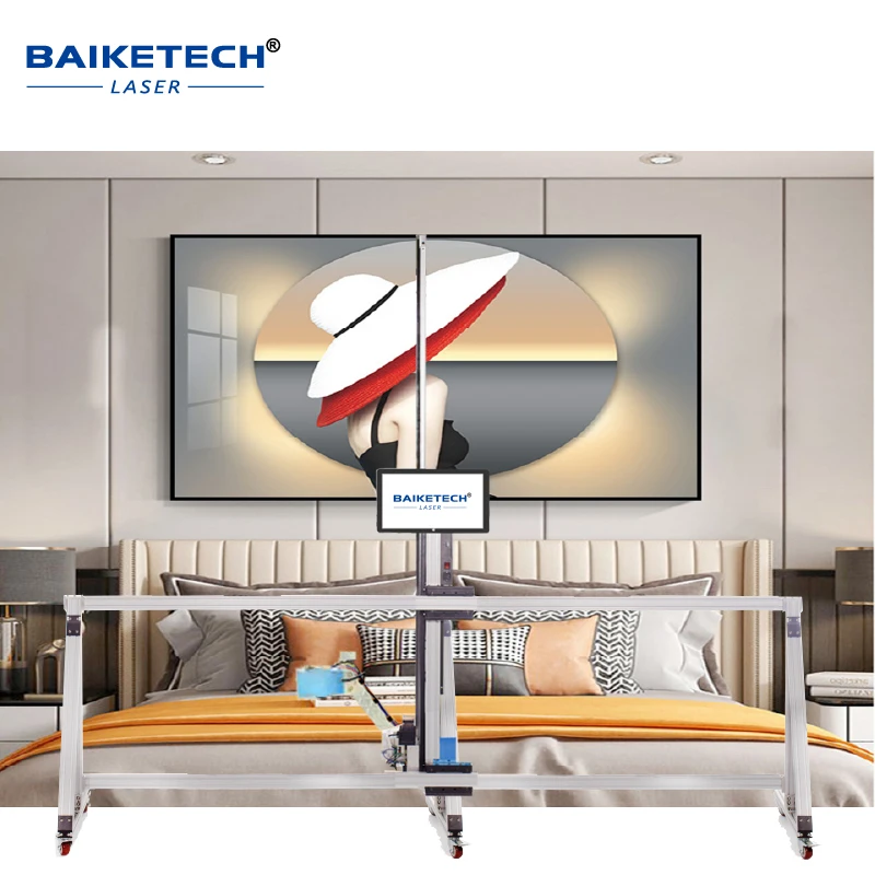 TH-GW128T آلة طلاء الشارات الجدارية والأرضية مخصصة بلاط السيراميك الزجاجي قماش واسعة التنسيق طابعة نافثة للحبر