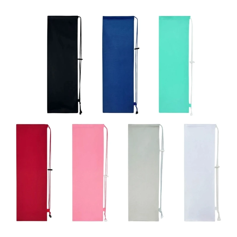

Thickened Flannel Badminton Rackets Storage Bag Elastic Cord Spring Fastener