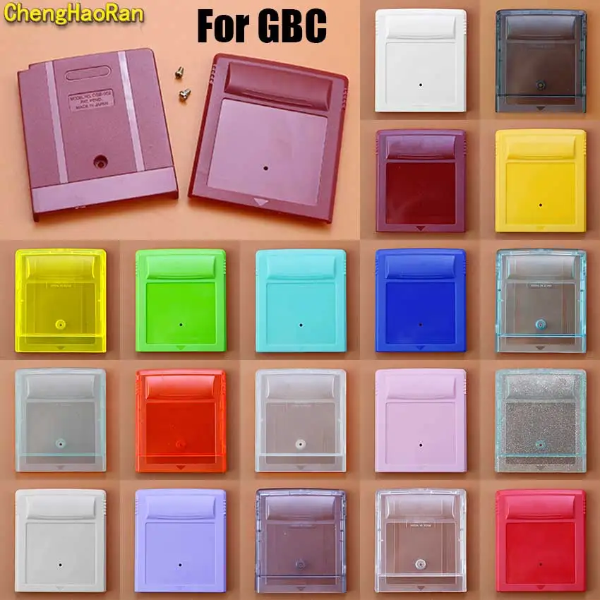 

High Quality Game Card Housing Box Case Replacement For GB Game Cartridge Housing Shell For GBC Card Case With Screws