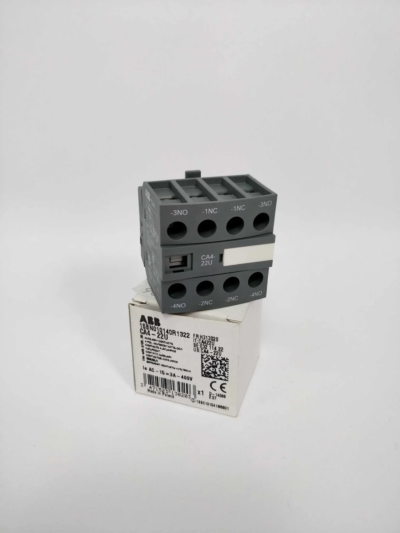 

10152413 CA4-22U 1SBN010140R1322 Блок вспомогательных контактов