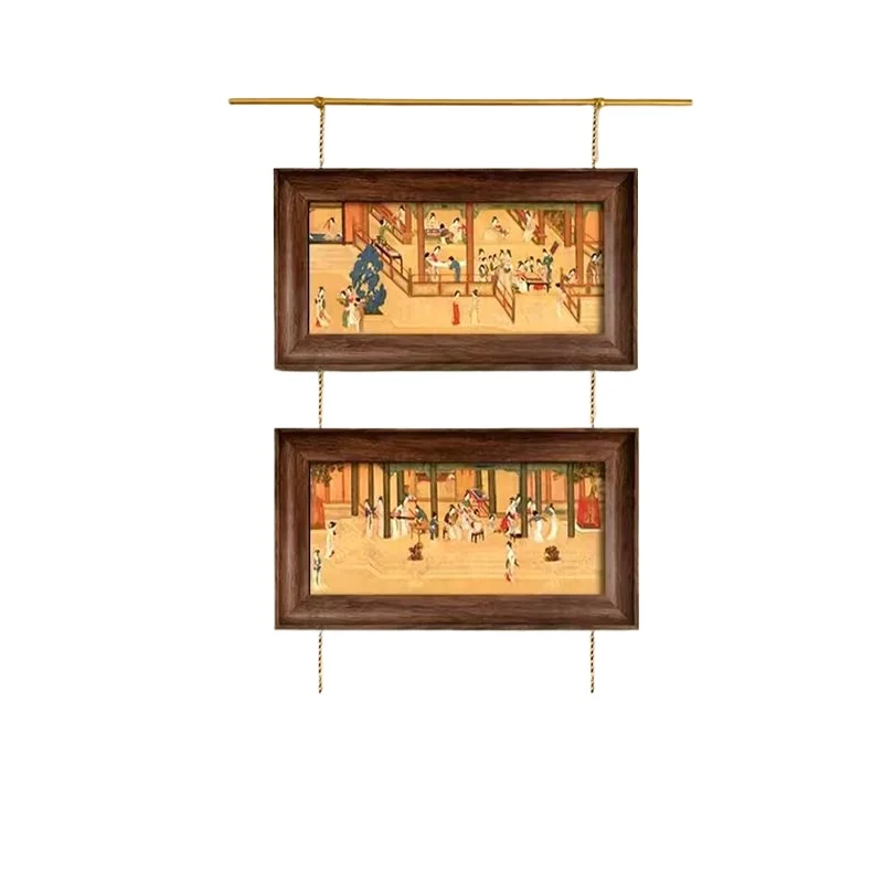 Dispositivo per appendere la pittura in ottone, pittura per appendere la pista, pittura decorativa retrò francese, sala espositiva per pittura artistica