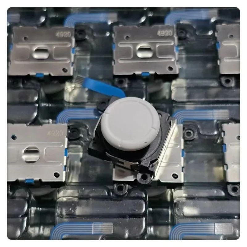 شحن مجاني 20 قطعة/الوحدة الأصلي الجديد ل نينتندو سويتش NS لايت وحدة التحكم Joy-con لعبة تحكم ثلاثية الأبعاد التناظرية عصا التحكم زر الأبيض