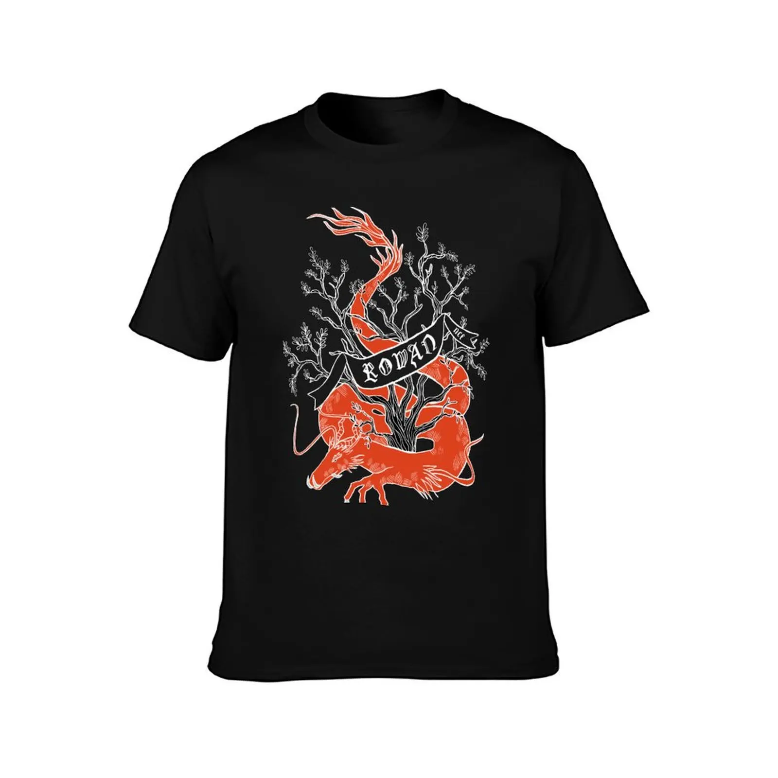 Rowan House NCF -Black version T-Shirt Plus Size Non-Shrink T-Shirt