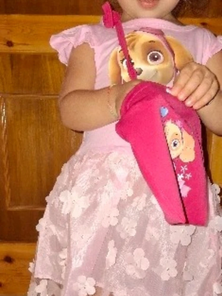 Robe de princesse Skye de PAW Patrol pour filles, costume de cosplay pour bébé fille, tenue mignonne pour fête d'anniversaire et robe de spectacle pour les fêtes