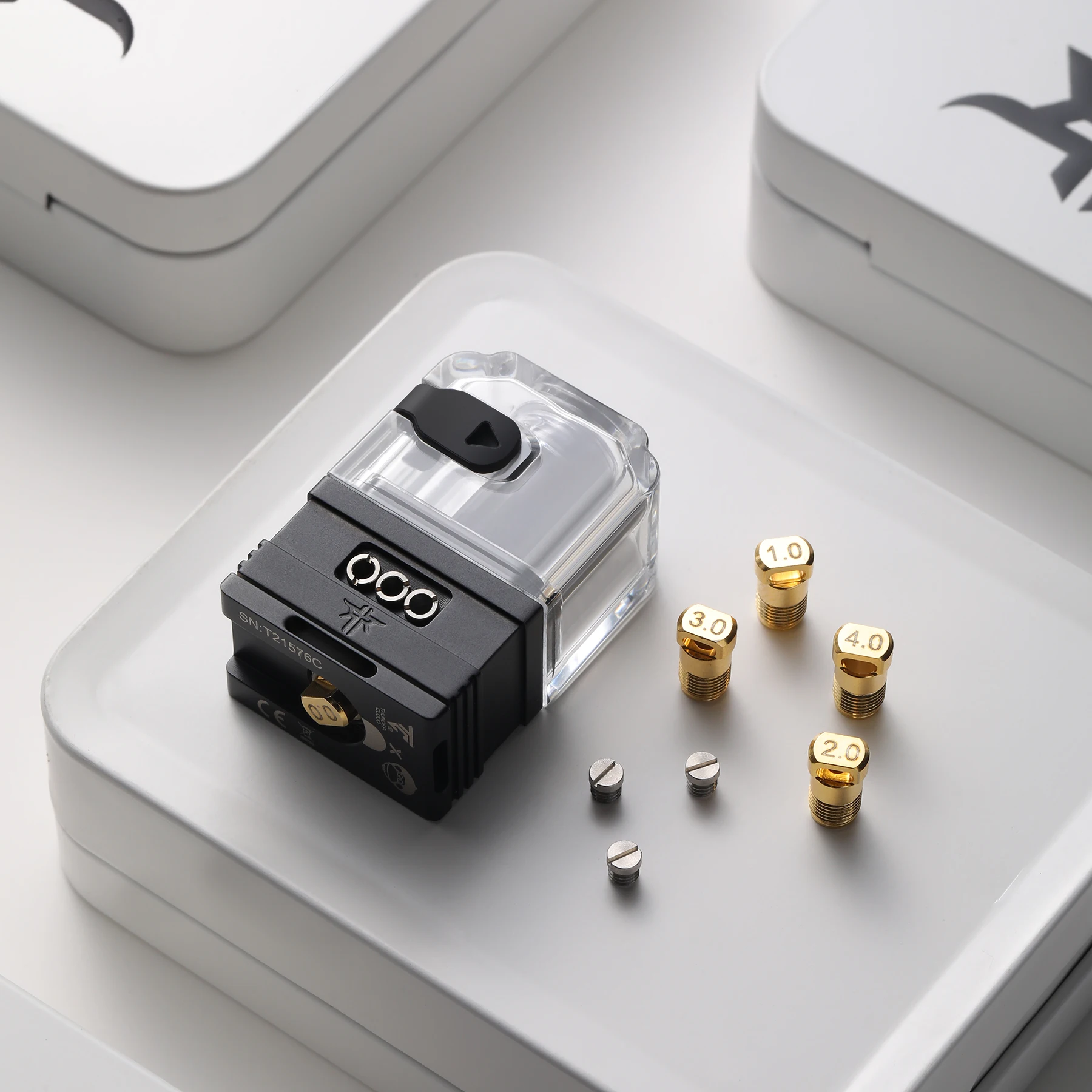 Original Requiem RBA Vape Atomizer 6ml Capacity Single Coil Electronic Cigarettes Vaporizer Designed By ELMONO VAPEADOR