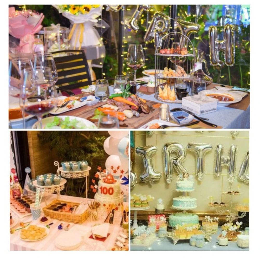 Schwarz-Gold-Thema Geburtstagsparty-Dekorationen Heißprägung Polka-Dot Einwegteller Becher Servietten Erwachsenen-Hochzeitsparty-Zubehör – Detail 6