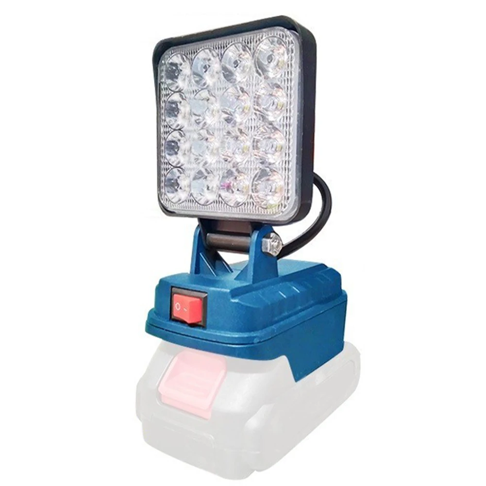 LED 作業灯 キャンプライト 充電式非常灯 デュアル USB ポート バッテリーランタン 防水 メンテナンス用