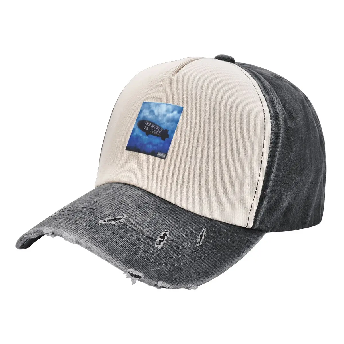 

THE WORLD IS YOURS Baseball Cap Golf Wear Snapback Cap Fishing cap Trucker Hat Designer Man Women's