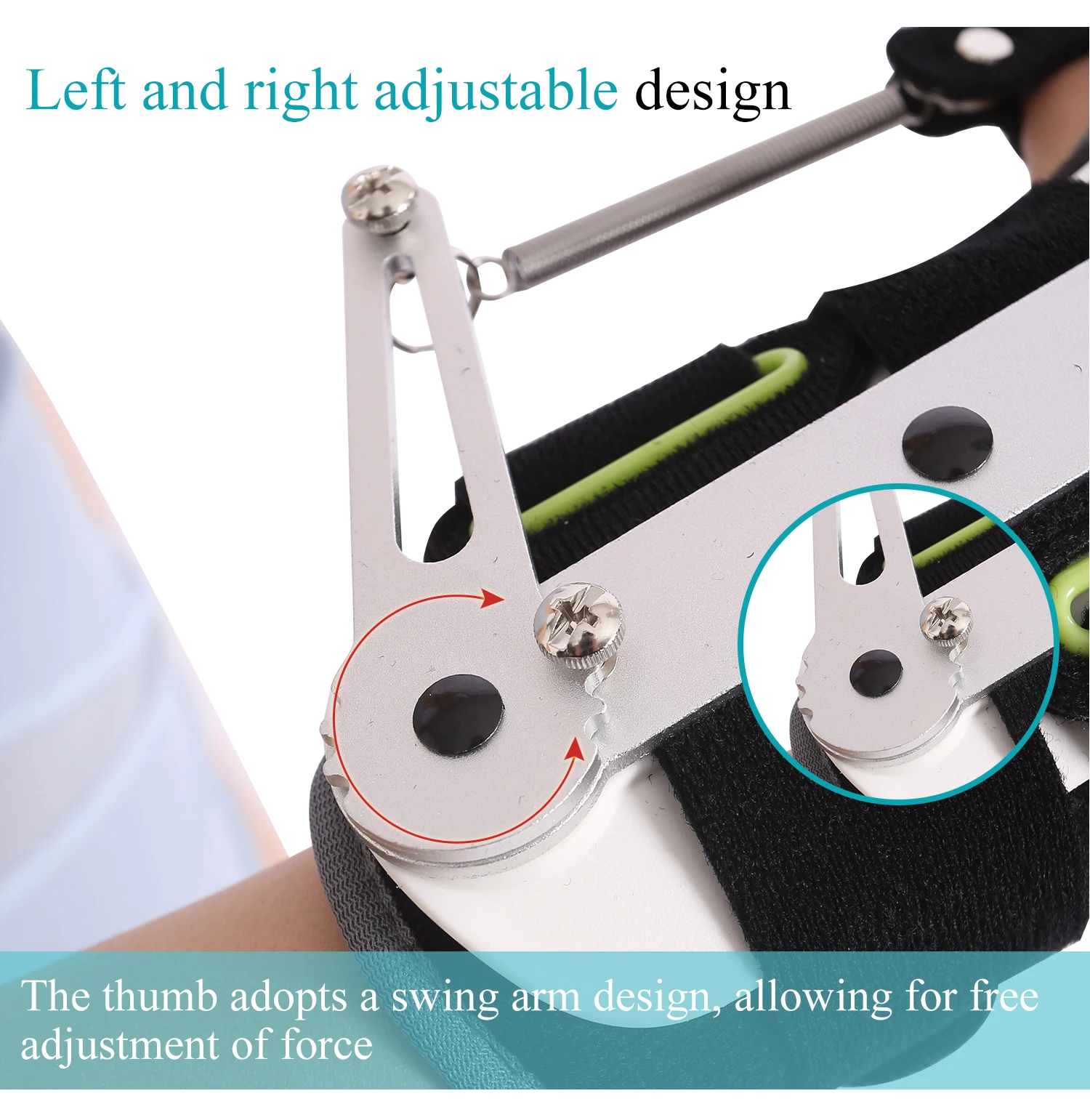 Upgraded New Version Finger Mover Hand Dynamic Orthosis Support Brace Medical Rehabilitation Recovery Flexion Splint Trainer