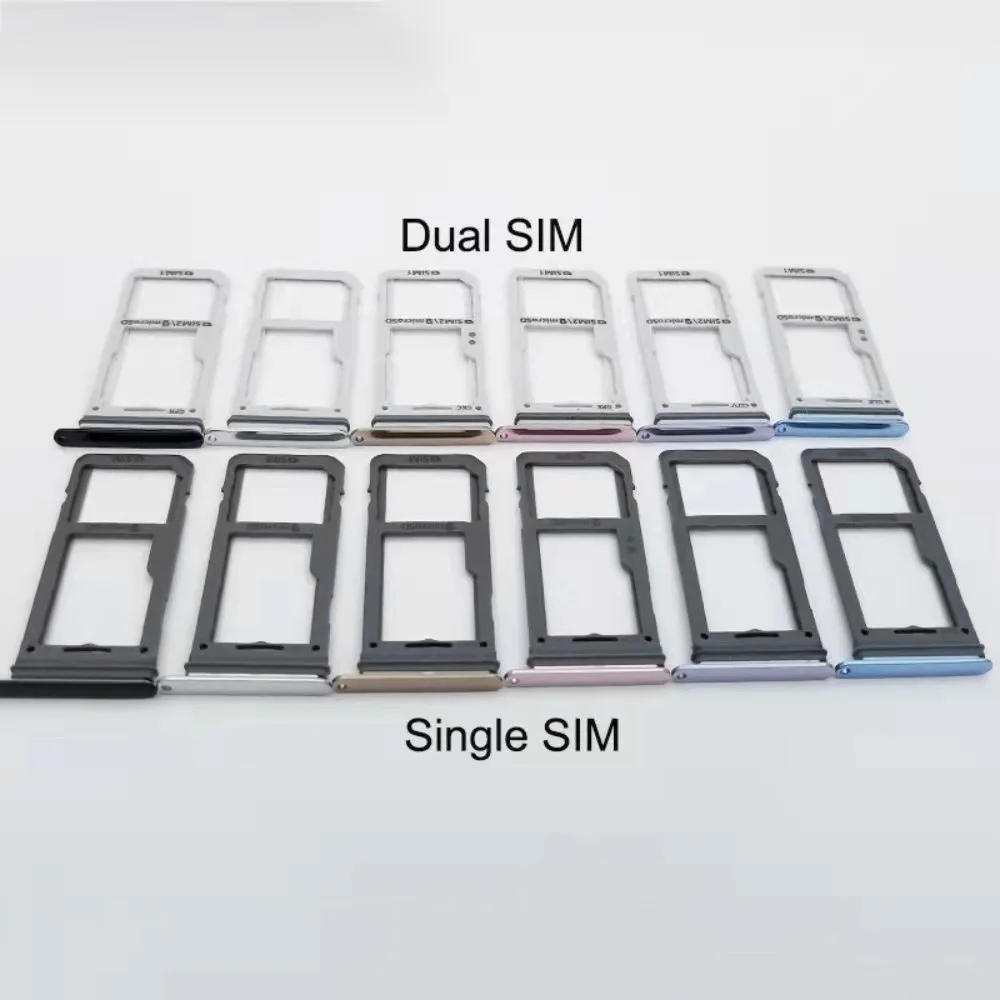 SIM Card Tray +Micro SD Holder Slot For Samsung S8 G950 G950F S8 Plus G955 G955F