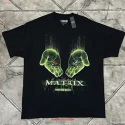 Boohoo Man Matrix Movie Promo Oversized Boxy T Shirt - Mens LARGE Film Sci Fi