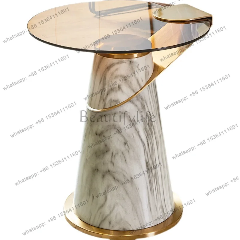 

Nordic light luxury modern minimalist side few living room designer small apartment bedroom