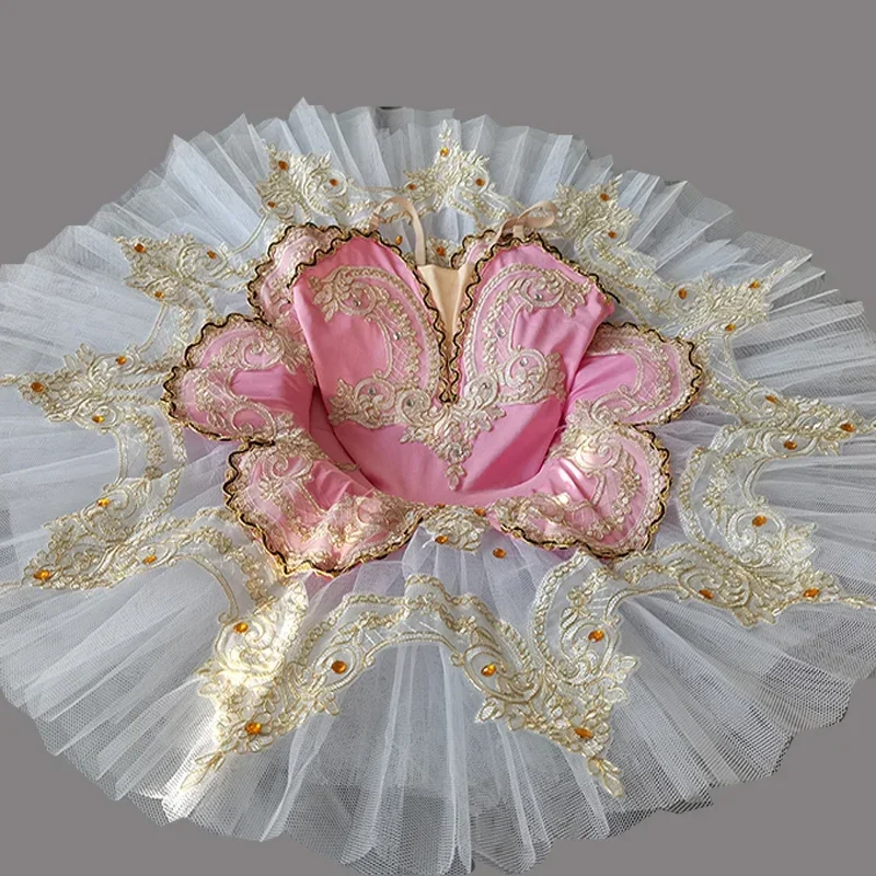 

Tutu Ballet Professional Ballet Dress Girl Performance Costume White Female Sleeping Swan Lake Tutu Ballet Wear