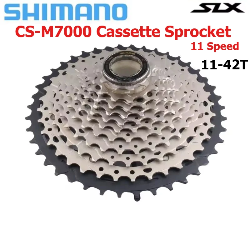 

Shimano SLX M7000 11 Speed Cassette Sprocket CS-M7000-11 - HYPERGLIDE -for MTB bike Original Parts