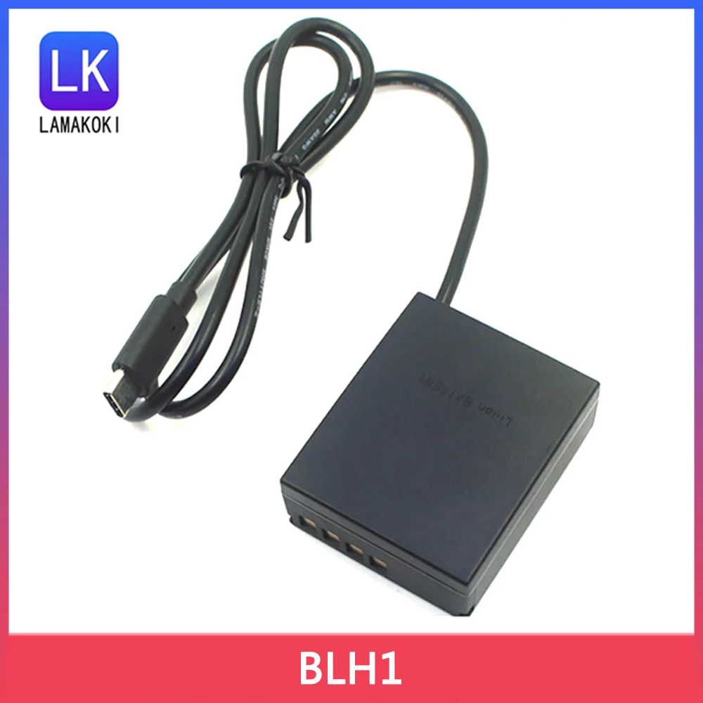 USB C type DC Coupler BLH1 BLH-1 Dummy Battery  for Olympus Digital Cameras E-M1X EM1 MARK II EM1-2 EM1 Mark 2