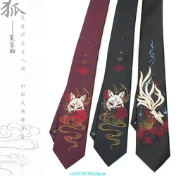 Fox Tie Neck Anime Cosplay JK Clothing Men Women Kawaii Accessories Props