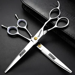 SHARONDS Hairdressing Professional Scissors 6 Inch Barber Specialized Shears Hairdresser Thinning Clippers Hair Cutting Tools