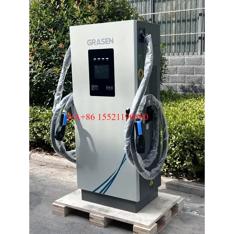 WMWMNU 60kW 80kW 120kW DC Fast EV Charging Station CCS2 GBT CHAdeMO Dual Guns DC Fast EV Charger for EV Fleet