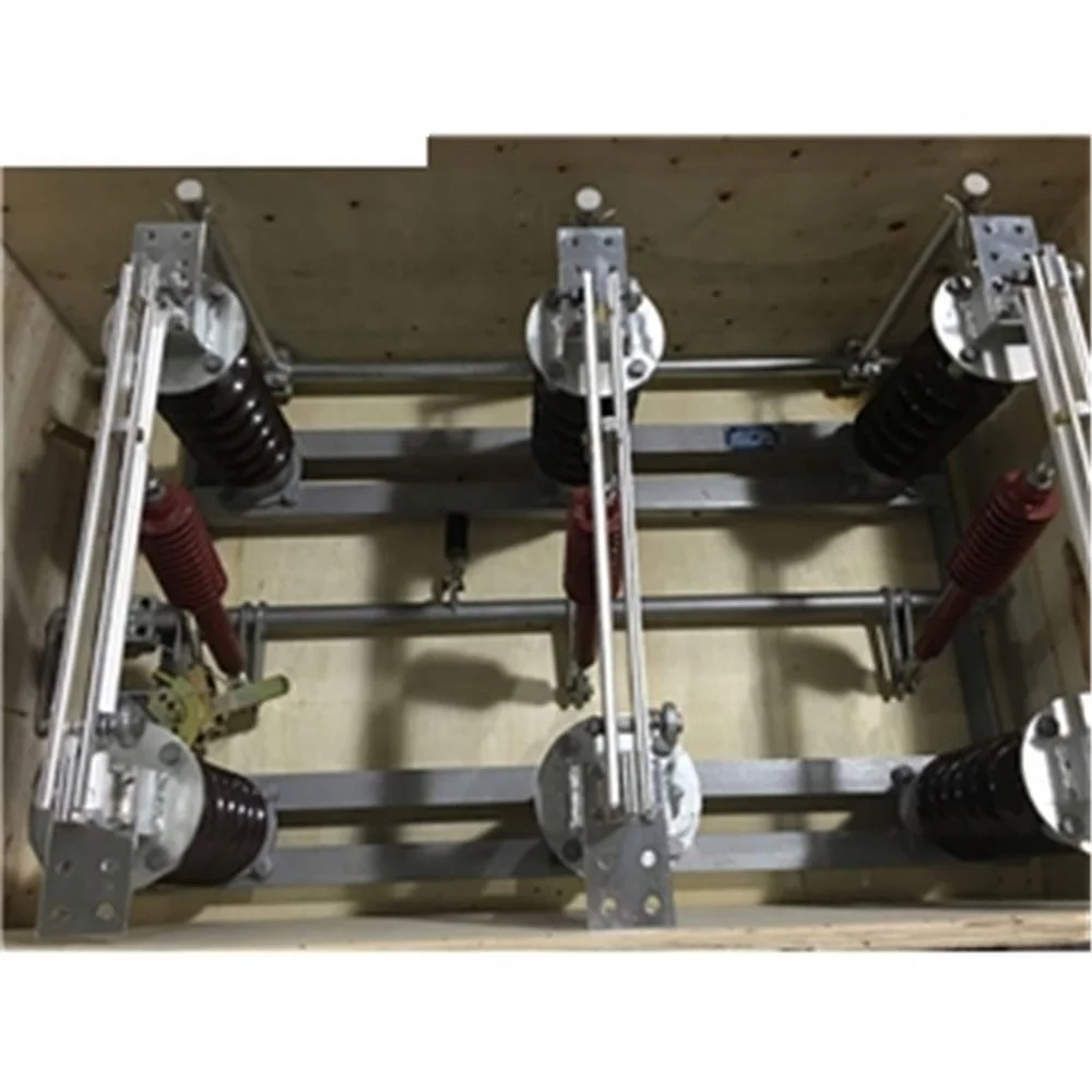 في الهواء الطلق ثلاث مراحل القطب شنت التثبيت العمودي نوع فاصل التبديل تحميل الهواء كسر التبديل 34.5KV 35KV 630A 1250A