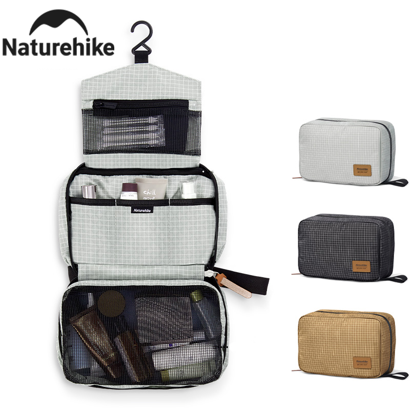  Naturehike Camping Hiking Toiletry Bag Travel Cosmetic Bag Beach Pool Surfing Portable Large Capacity Carry Waterproof Bag 