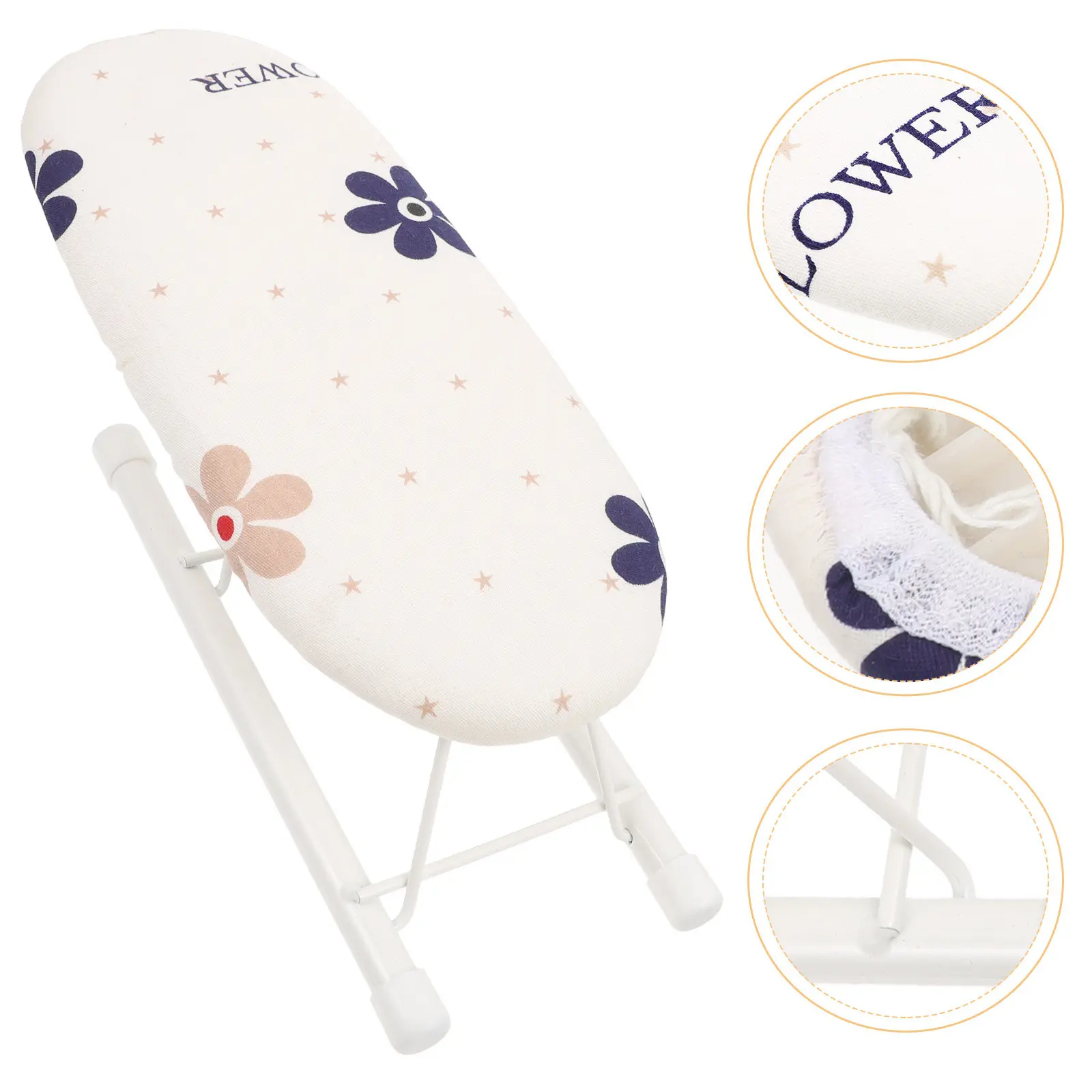 

Mini Folding Ironing Board Compact Lightweight Convenient Storage Perfect for Laundry Room Suitcase Use Foldable Ironing Board