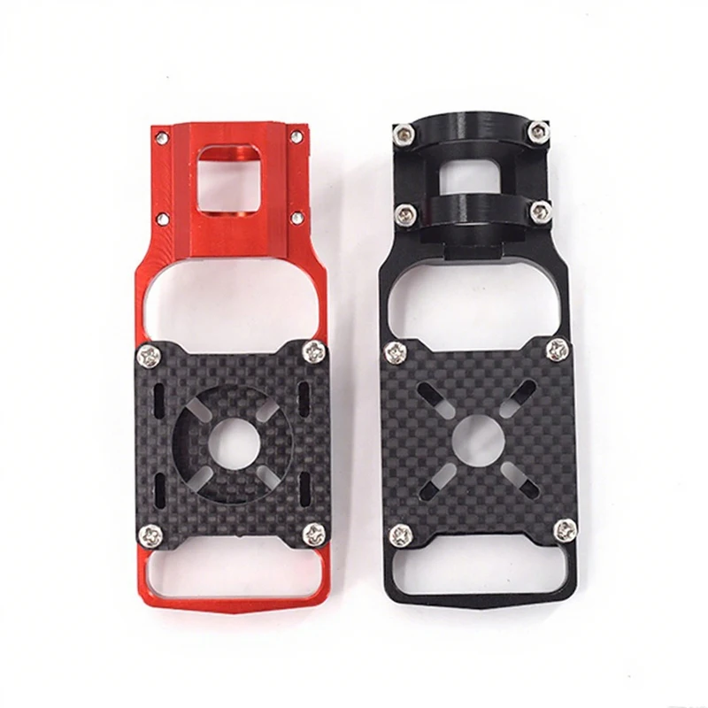 1Set Motor Mount 20/22/25mm Carbon Tube Aluminum Alloy Motor Mounting Base Seat for RC Drone 4/6/8 Multi-Axis Aerial Photography