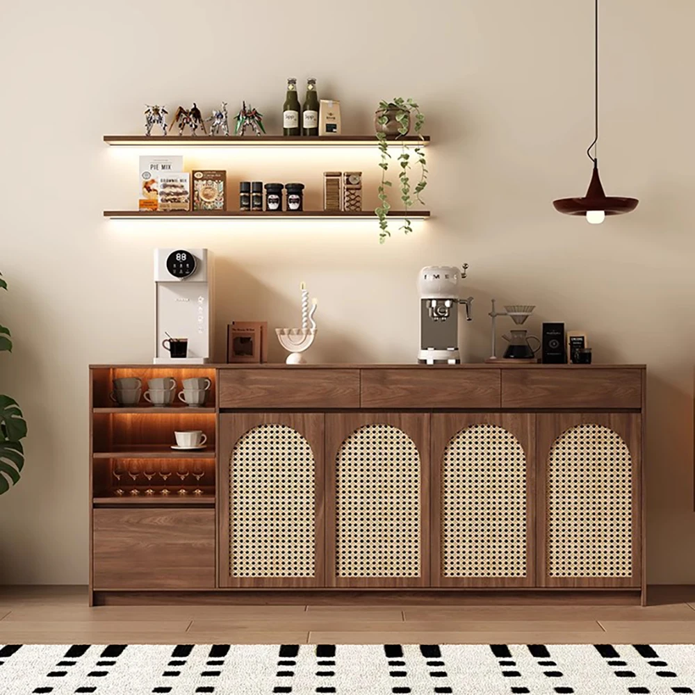 Premium Organizer Living Room Cabinets Nordic Vintage Storage Classic Living Room Cabinets Beauty Trendy Vitrinas Furniture image 5