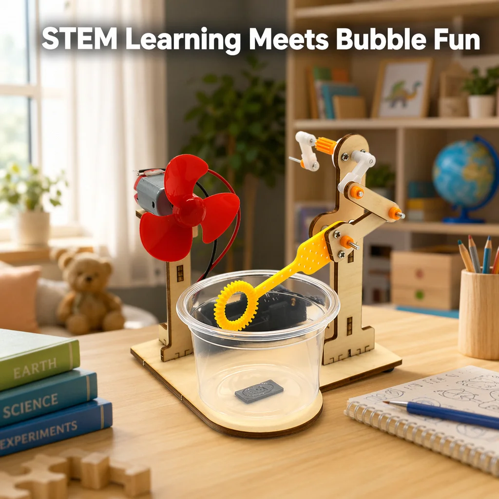 Juguete de experimento científico, juguete de aprendizaje temprano, tecnología, pequeña producción, juguete de madera para niños, niñas, niños, estudiantes, adolescentes de 6 años o más