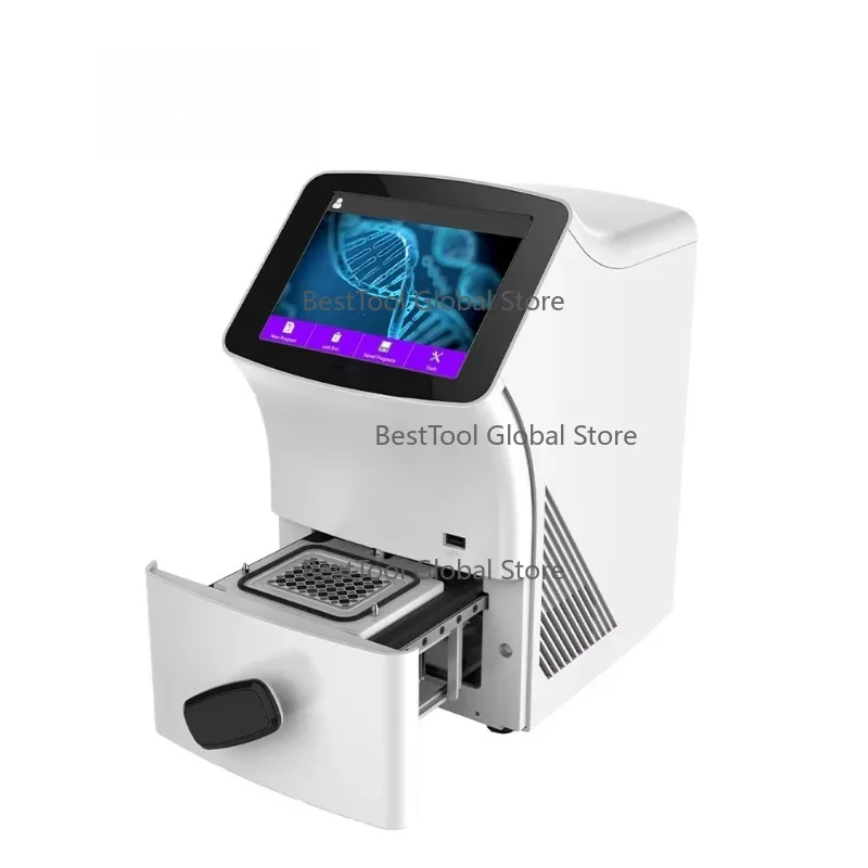 LAB-TEX Q1000 Se-ries Real Time QPCR System Me-dical Laboratory 48 Wells*0.1ml RT PCR Thermal Cycler 2/4 Channels PCR Machine
