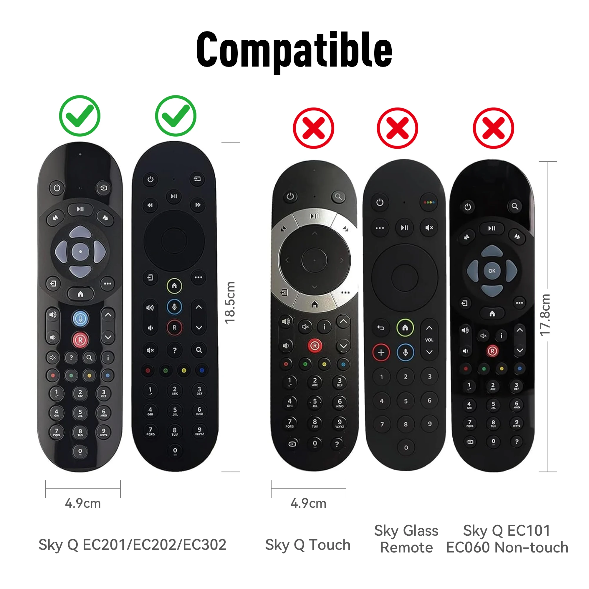 Remote Cover Case for Sky Q+ Controller Shockproof Protective Touch Non-Touch Skin-Friendly with Hand Loop