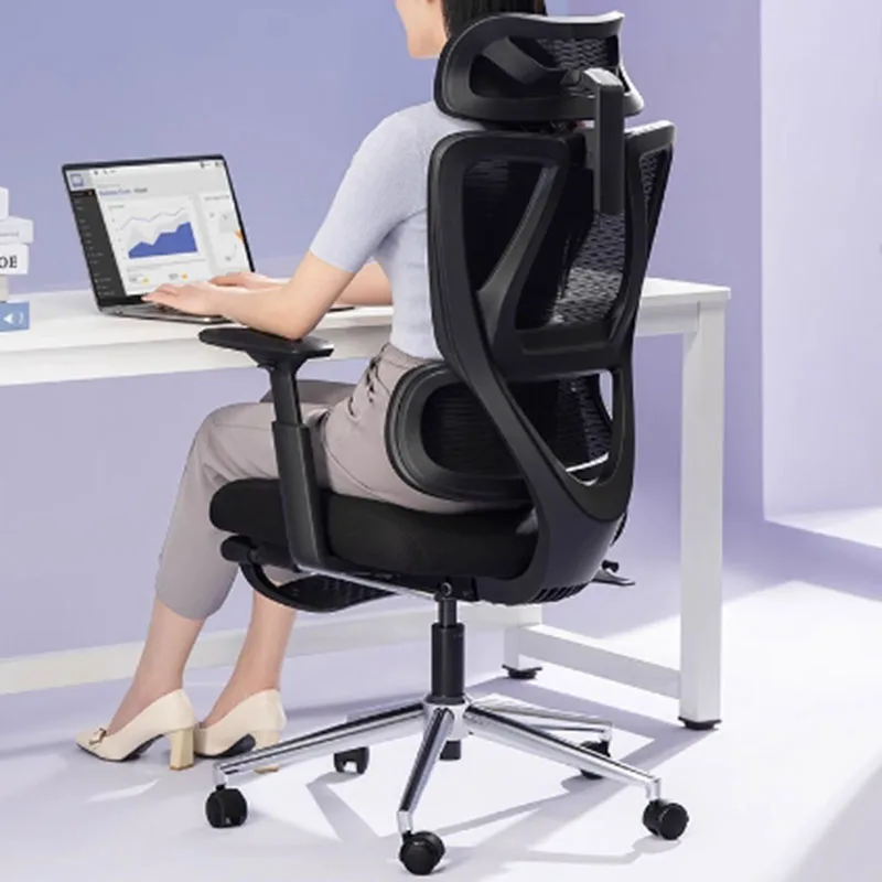 Ergonomic Nordic Office Chair Lounge Modern Clients Visitor Computer Chair Cushion Designer Sillas De Oficina Library Furniture